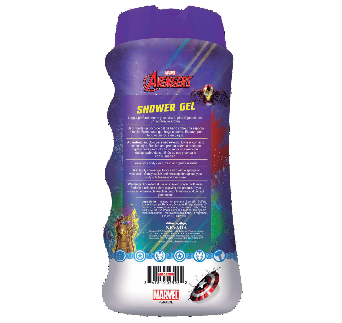 Avengers - Gel de Ducha