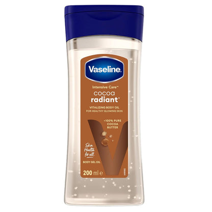 Vaseline Intensive Care Cocoa Radiant for Glowing Skin Body Gel Oil - Aceite Corporal