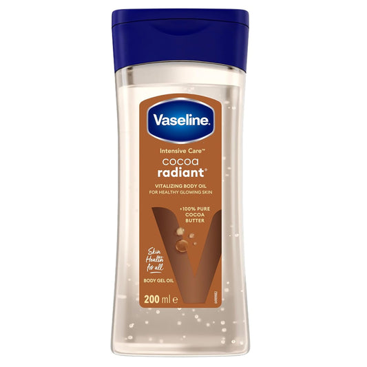 Vaseline Intensive Care Cocoa Radiant for Glowing Skin Body Gel Oil - Aceite Corporal