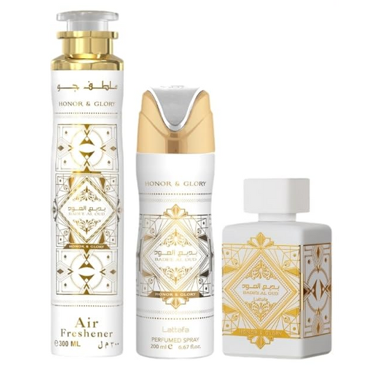 Bade'e al Oud Honor & Glory Set Estuche 3 Piezas
