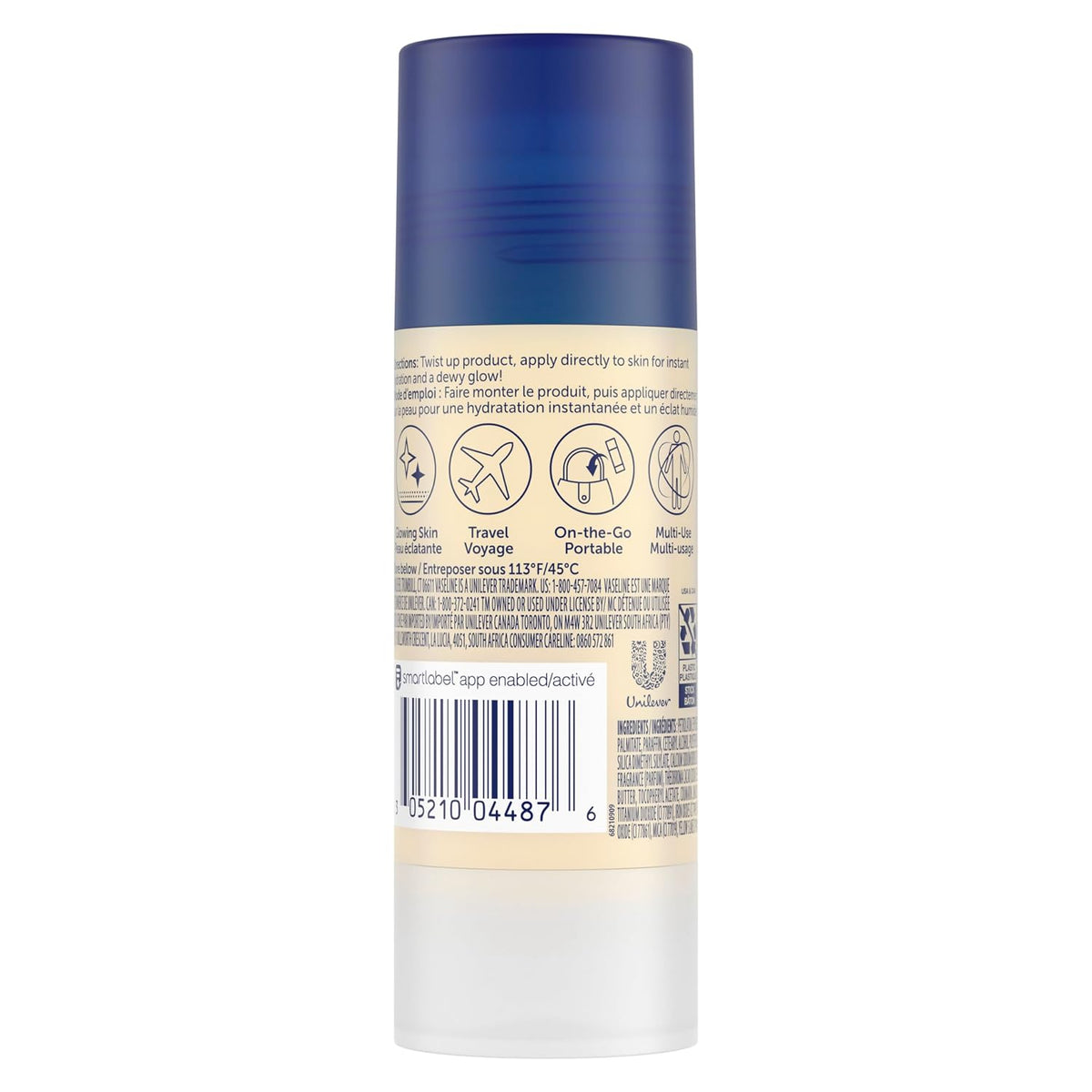 Vaseline Cocoa Shimmer Healing Jelly Stick - Barra Hidratante
