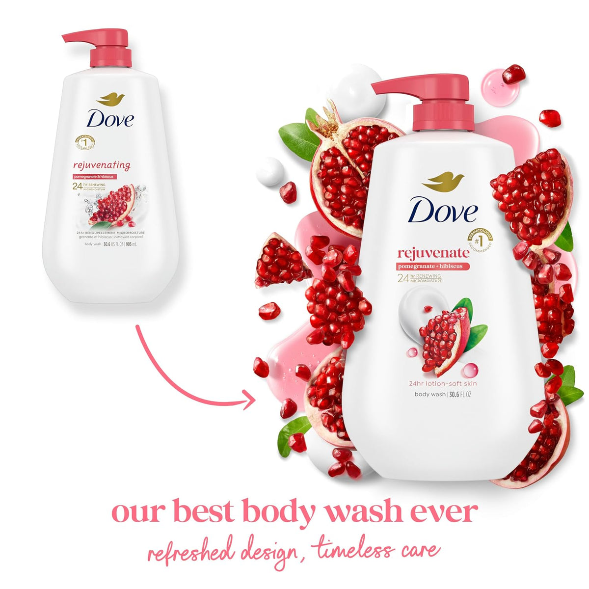 Pomegranate & Hibiscus Body Wash - Gel de Ducha