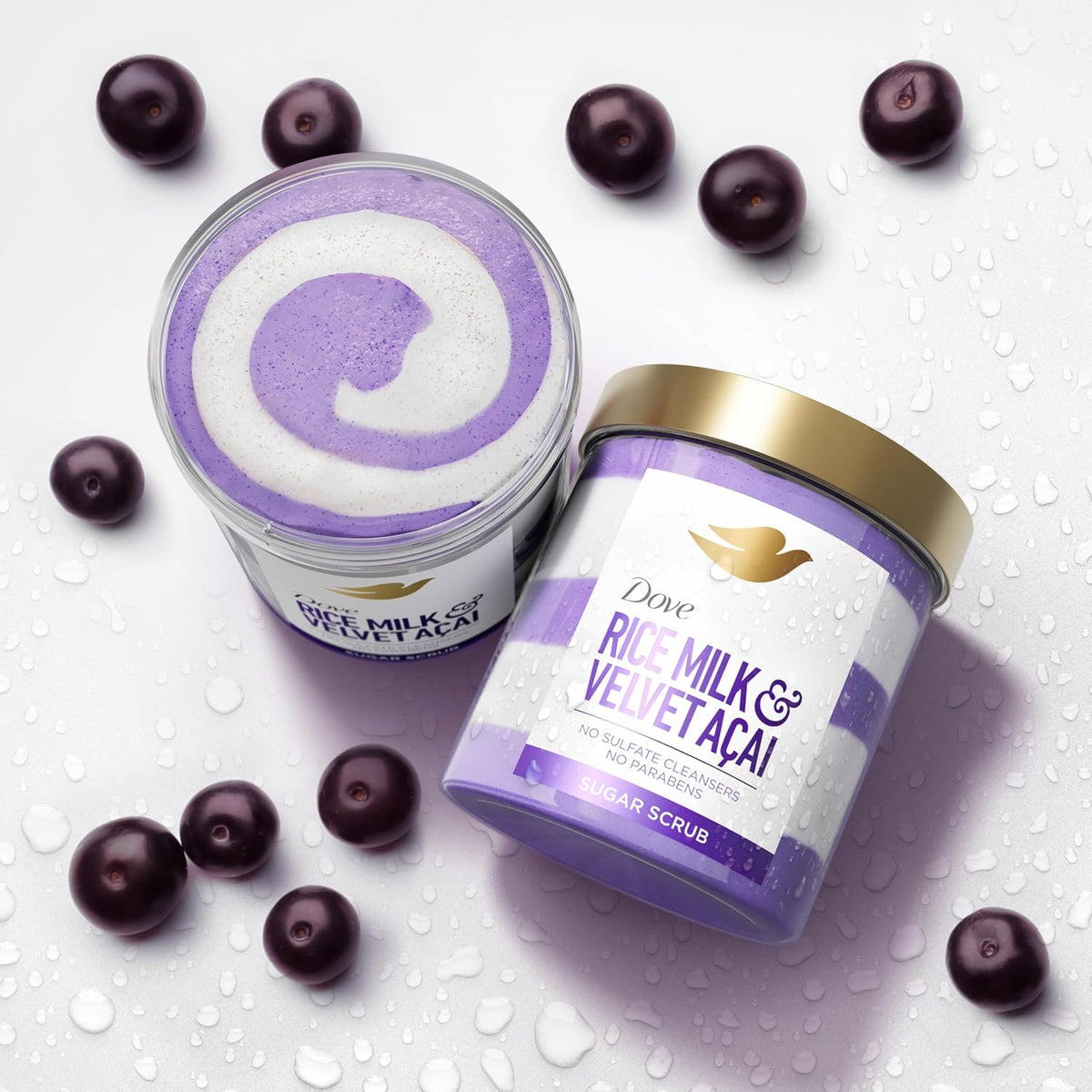 Velvet Acai & Rice Milk - Scrub