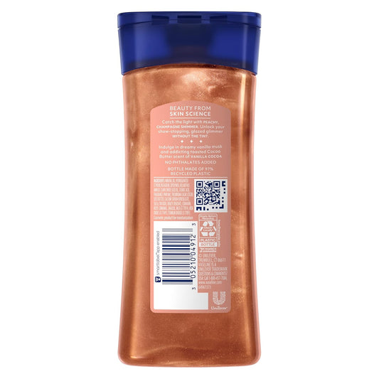 Vaseline Glazed and Glisten Sunlit Glow Body Gel Oil Shimmering - Aceite Corporal