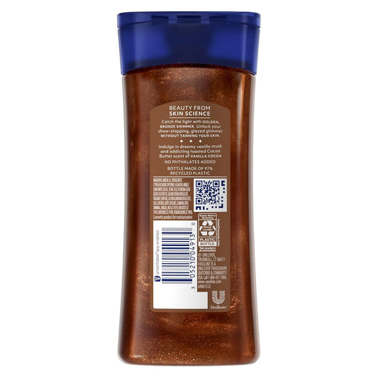 Vaseline Glazed and Glisten Golden Hour Body Gel Oil Shimmering - Aceite Corporal