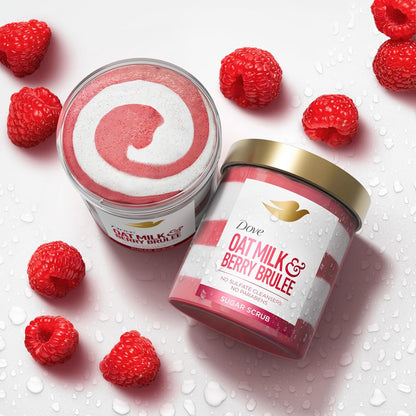 Oat Milk & Berry Brulee - Scrub