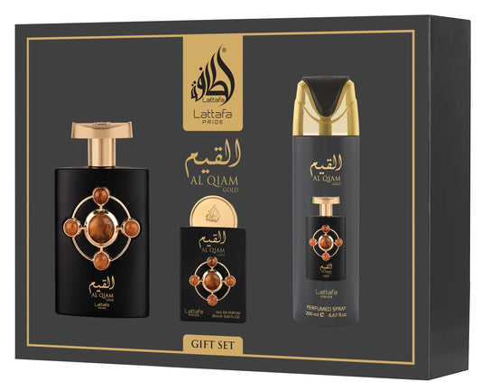 Al Qiam Gold Set Estuche 4 Piezas