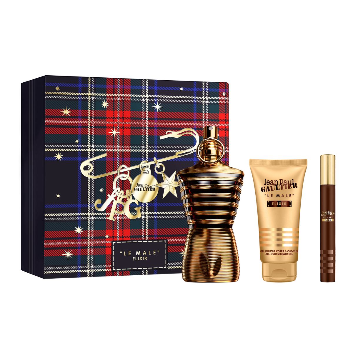 Le Male Elixir - Set Estuche 3 Piezas