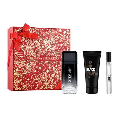 212 VIP Black - Set Estuche 3 Piezas