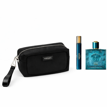 Eros - Eau de Toilette - Set Estuche 3 Piezas