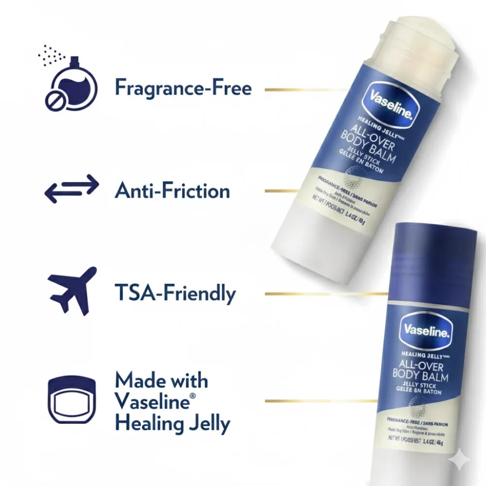 Vaseline All-Over Body Balm Healing Jelly Stick - Barra Hidratante
