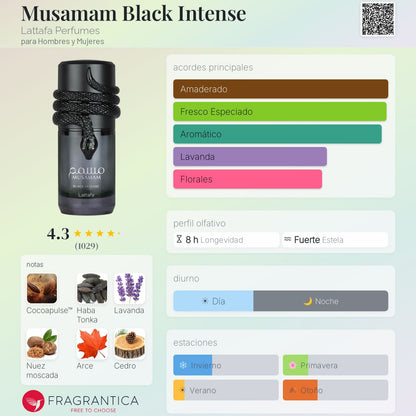Musamam Black Intense