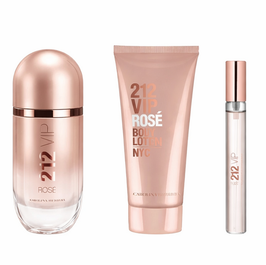 212 VIP Rose - Set Estuche 3 Piezas