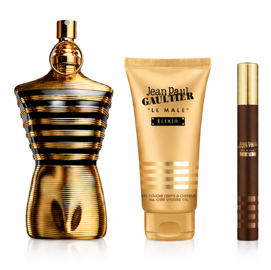 Le Male Elixir - Set Estuche 3 Piezas