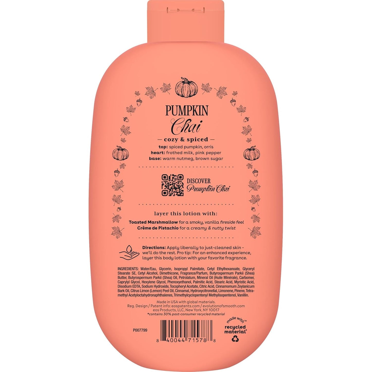 Pumpkin Chai - Crema Corporal