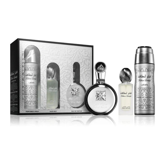 Fakhar Black Set Estuche 3 Piezas