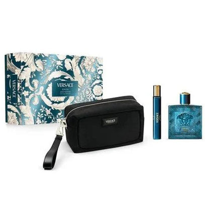 Eros - Eau de Toilette - Set Estuche 3 Piezas